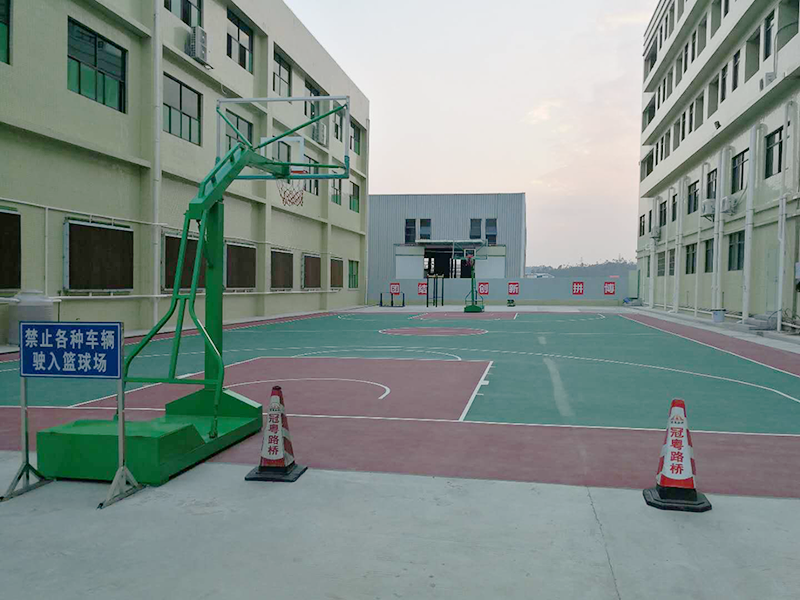 汕尾篮球场施工工厂